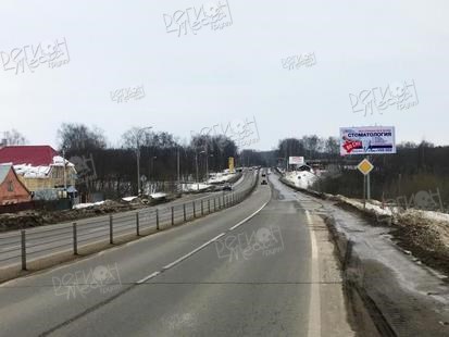 Волоколамское шоссе, 39 км + 275 м, при движении в область, справа