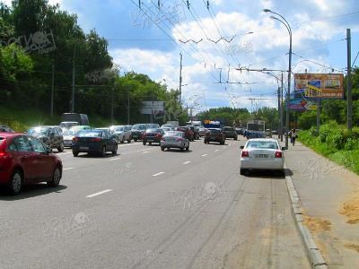 Хорошевское шоссе, после ж/д моста, въезд на проспект Маршала Жукова