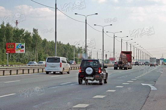 М2 Крым (Симферопольское шоссе), км 30+750 лево (км 9+850 от МКАД), №101B Б