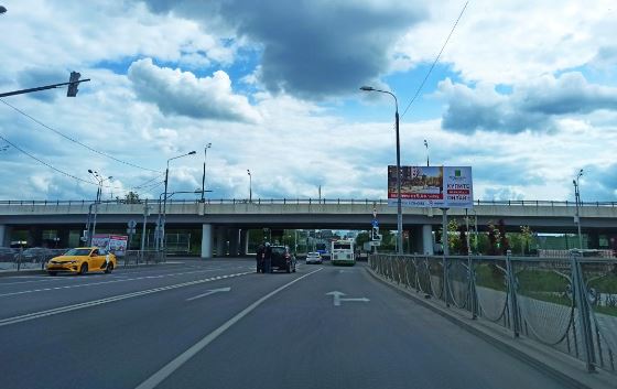 Новые цифровые билборды установлены в Московской области (м. Рассказово, ул. Корнея Чуковского)