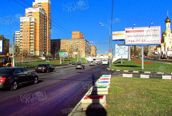 Андропова проспект, нечетная сторона, выезд на улицу Трофимова ТРИВИЖН