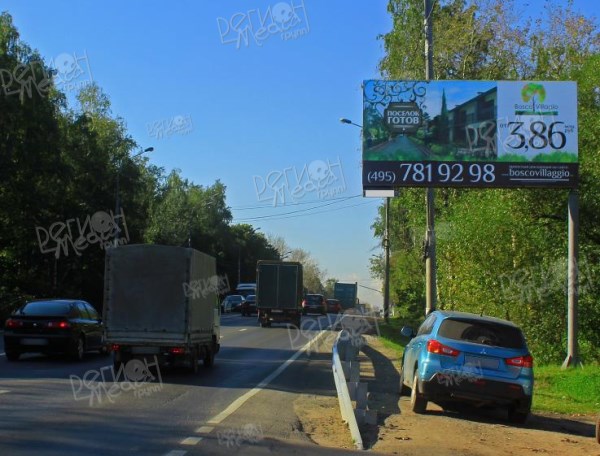 Щелковское шоссе 25км+650м (9км+650м  от МКАД) Слева