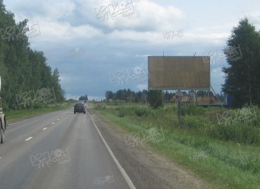 Минское шоссе, поворот на Верею, 0км+700м, справа