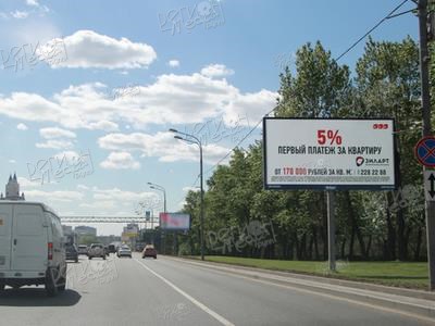 Кутузовский пр-т  40А, 450 м до съезда на ул. Минская