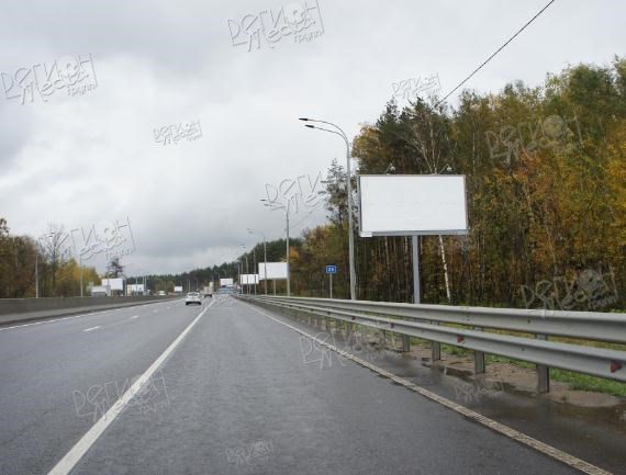 М-1 «Беларусь», 26км+060м, левая сторона после поворота на Внуковское шоссе, после АЗС Лукойл, поз.2, левая сторона
