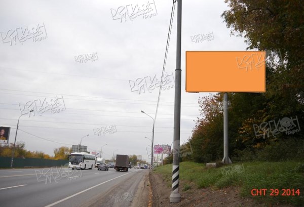 Новорязанское шоссе, 27км 450 м, у проходной птицефабрики Мирная, правая сторона Правая