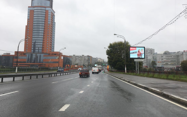 Щелково, Пролетарский пр-т Новый мост, справа,  Щит 3х6 | Рекламное агентство полного цикла «Регион Медиа» в Москве