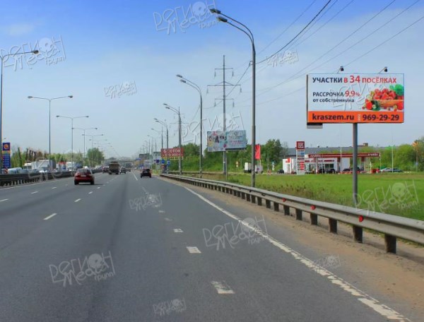 Новорязанское шоссе 25км+250м (7км+950м от МКАД) Слева, сторона А