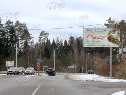 Фряновское ш. 19 км + 000 м, поворот на д. Мишнево, п. Литвиново, перекресток, светофор левая