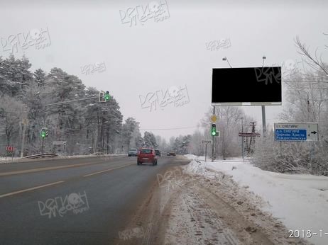 Волоколамское шоссе, 43 км + 125 м, при движении в область, слева