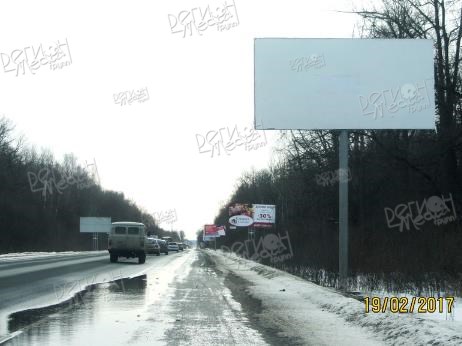 Московское шоссе, въезд в г.Серпухов, 320м после поворота на А-108 без подсвета