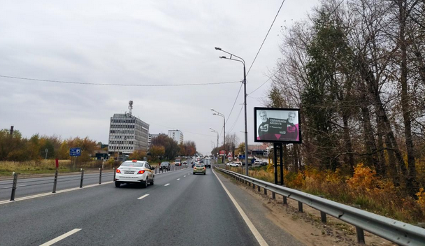 Руза, Московское шоссе, подъезд к городу, ПК 8 км + 170 м, в районе АЗС (право) ,  Ситиборд | Рекламное агентство полного цикла «Регион Медиа» в Москве