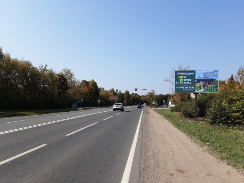 Бронницы, Рязанское шоссе, 55км+800м, слева,  Щит 3х6 | Рекламное агентство полного цикла «Регион Медиа» в Москве