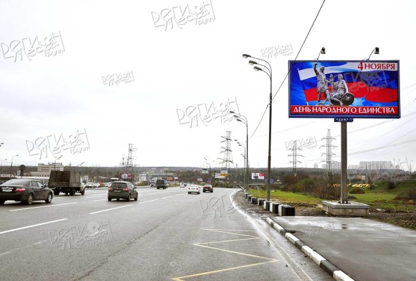 Варшавское шоссе, четная сторона, 260 метров после пересечения с МКАД