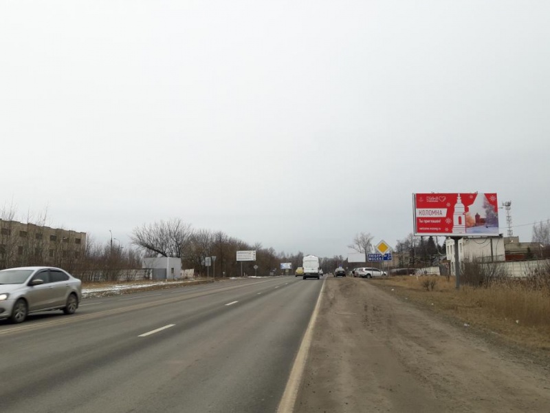 Бронницы, Рязанское шоссе, 55км+900м, слева,  Щит 3х6 | Рекламное агентство полного цикла «Регион Медиа» в Москве