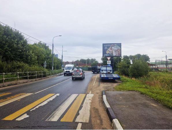 Реклама на ситибордах, п. Трехгорка, выезд на Можайское шоссе,  Щит 3х6 | Рекламное агентство полного цикла «Регион Медиа» в Москве