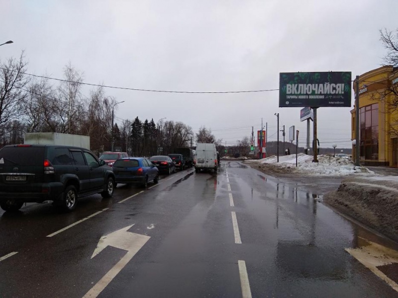Видное, Белокаменное шоссе, пересечение со Старокаширским шоссе,  Щит 3х6 | Рекламное агентство полного цикла «Регион Медиа» в Москве