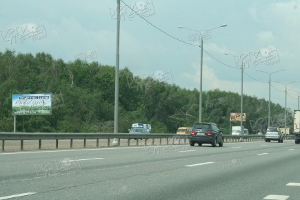 М2 Крым (Симферопольское шоссе), км 29 + 900 (9+000 от МКАД), право в Москву Б