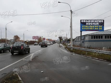 Жуковское шоссе, право (поворот на Островецкое ш.)