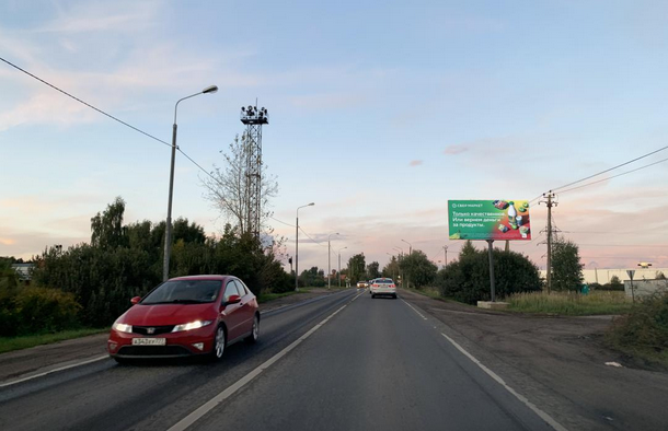 Долгопрудный, Новое шоссе, поворот на Перекресток,  Щит 3х6 | Рекламное агентство полного цикла «Регион Медиа» в Москве