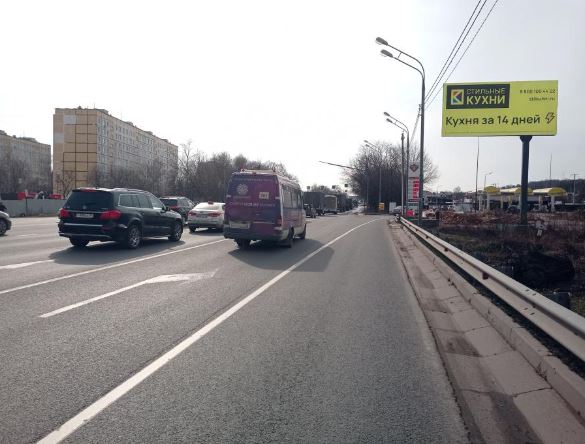 В Московской области установлены новые щиты 3х6 (Щелковское шоссе)