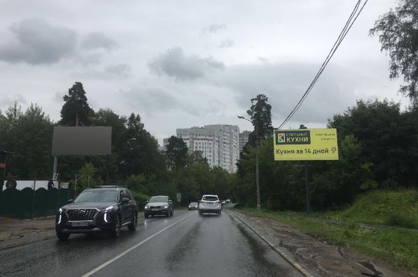 Леоновское шоссе, 1км + 880м, левая сторона от Носовихинского шоссе в   | Рекламное агентство полного цикла «Регион Медиа» в Москве