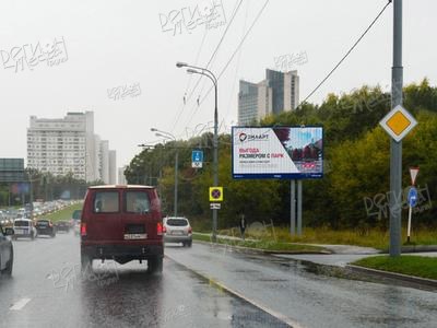 Ленинский пр-т 142, 200 м после Х с ул. Лобачевского (призмавижн)