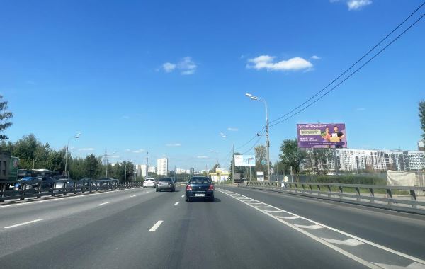 Варшавское шоссе, 3км+075м от МКАД слева