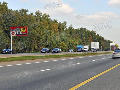 М2 Крым (Симферопольское шоссе), км 64+420, (км 43+520 от МКАД), право, в Москву, 417B Б