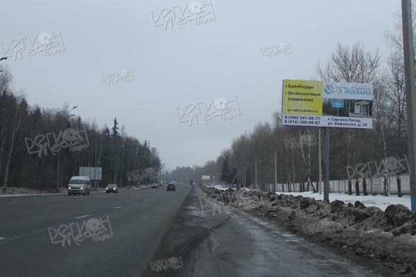 Московское шоссе, подъезд к городу,левая сторона (пк 5 км+150 м) А