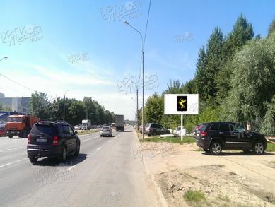 Шереметьевское шоссе, после съезда с Ленинградского шоссе, 4,47 км., левая сторона