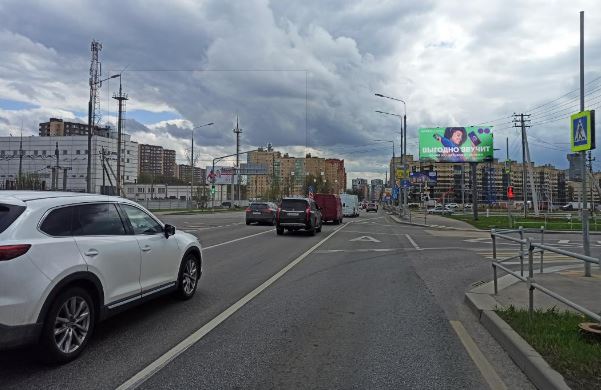 Новый цифровой билборд установлен в Коммунарке