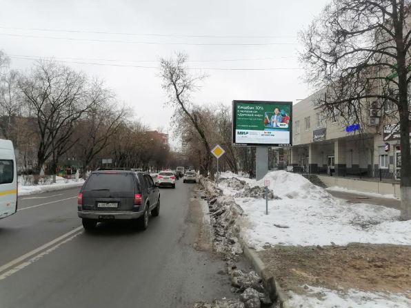 В Жуковском установлен новый ситиборд (ул. Гагарина)
