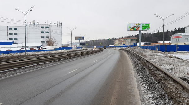 Мытищи, Волковское шоссе, 700м от Олимпийского проспекта, справа ,  Щит 3х6 | Рекламное агентство полного цикла «Регион Медиа» в Москве