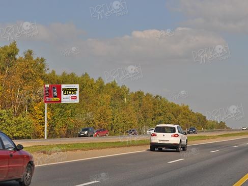 М2 Крым (Симферопольское шоссе), км 64+030, (км 43+130 от МКАД), право, в Москву, 415B Б