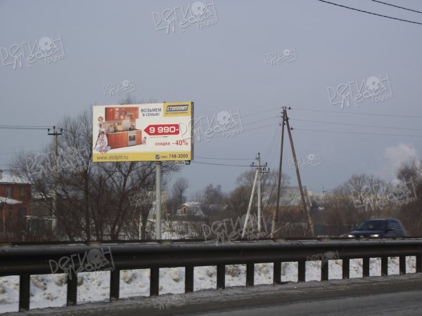 Новорязанское шоссе (M5), 37 км + 150 м, правая сторона щит 3x6 (двухсторонний) Б