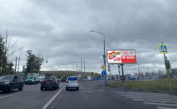 Новый цифровой билборд установлен в Саларьево