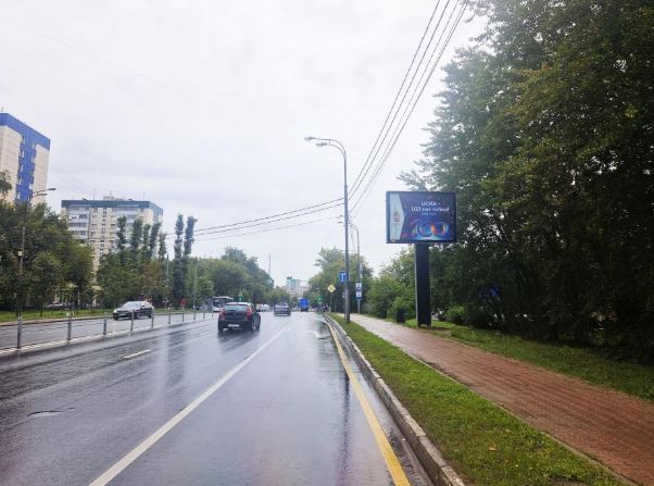Реклама на ситибордах, Можайское ш., 25км+598м, слева,  Щит 3х6 | Рекламное агентство полного цикла «Регион Медиа» в Москве