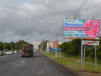 Симферопольское шоссе (старое), км 70+625 право, Чепелево, въезд в город со стороны Москвы, №061