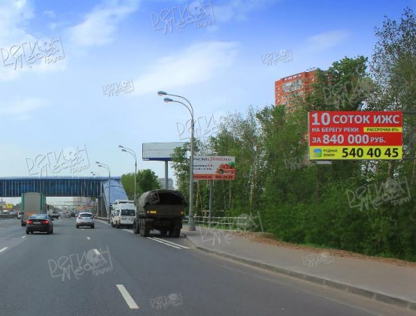 Новорязанское шоссе 20км+120м (2км+820м от МКАД) Слева
