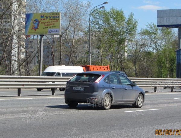 Новорязанское шоссе 20км+020м (2км+720м  от МКАД) Слева