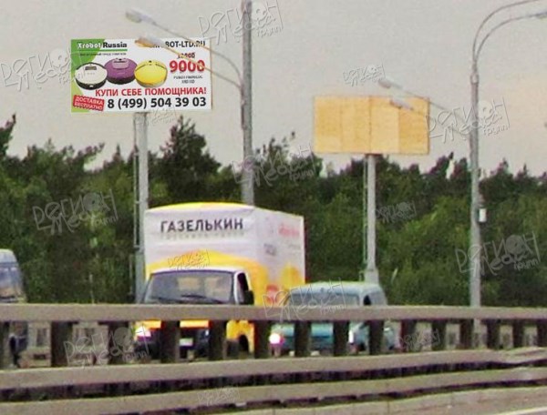 Новорязанское шоссе 18км+550м (1км+250м  от МКАД) Справа (в Москву) Б