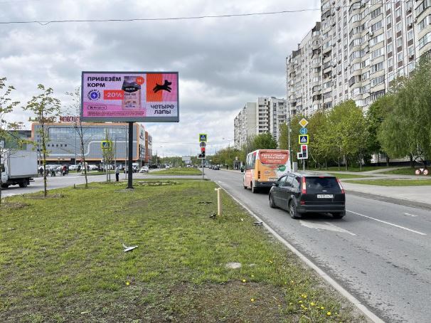 Новые цифровые билборды установлены в Южном Бутово (ул. Веневская)