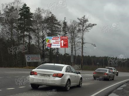 Егорьевское шоссе, 24 км+950 м справа, пересечение с Донинским шоссе, 535B Б